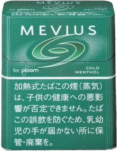 梅比乌斯/MEVIUS 淡薄荷 Cold Menthol Ploom用